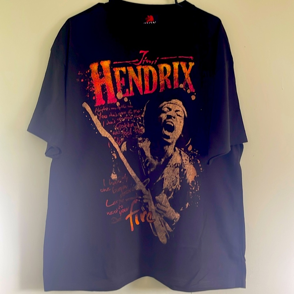 JIMI HENDRIX OFFICIAL MERCH 09 BAND CONCERT MUSIC T-SHIRT XL